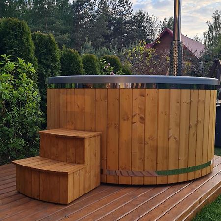 Trasa S7 W 2H Z Warszawy I Gdanska, Jadamowo Holidaymazury, Jacuzzi, Jezioro Olsztynek Dış mekan fotoğraf